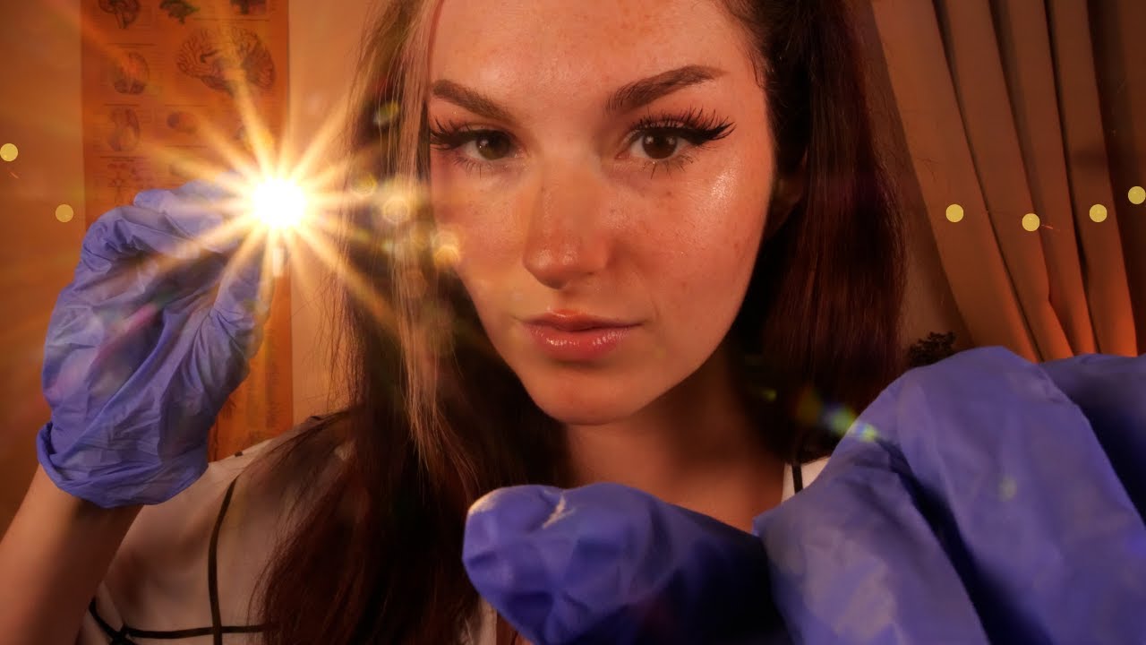 ASMR Sleep Clinic | Visuals~ Light Triggers, Camera Scratching, & Many More [Part 1]