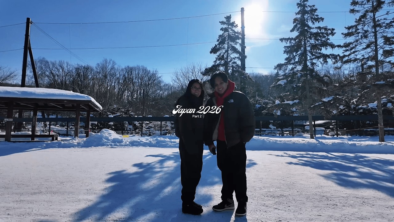 🇯🇵 Japan Winter Vlog Part 2. Santa Present Park and Asahiyama Zoo