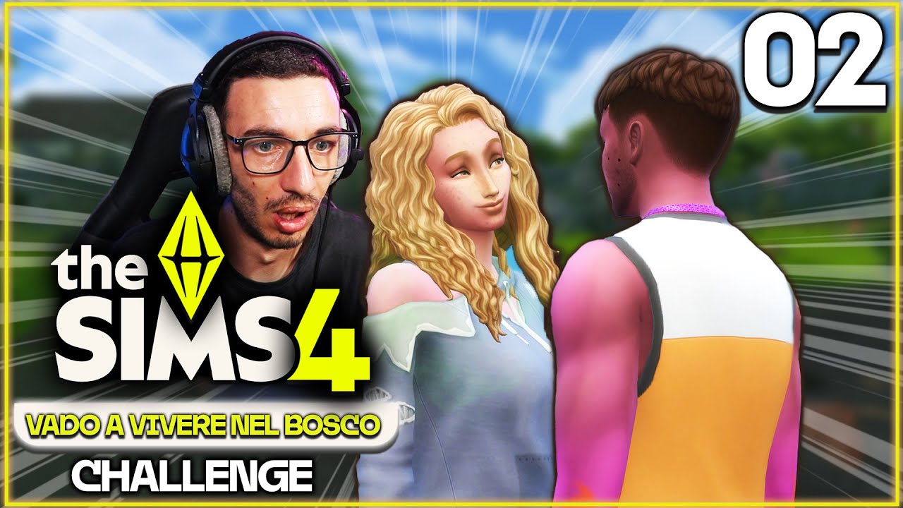 Voglio DISINSTALLARE The Sims 4!  Vado a vivere nel bosco CHALLENGE