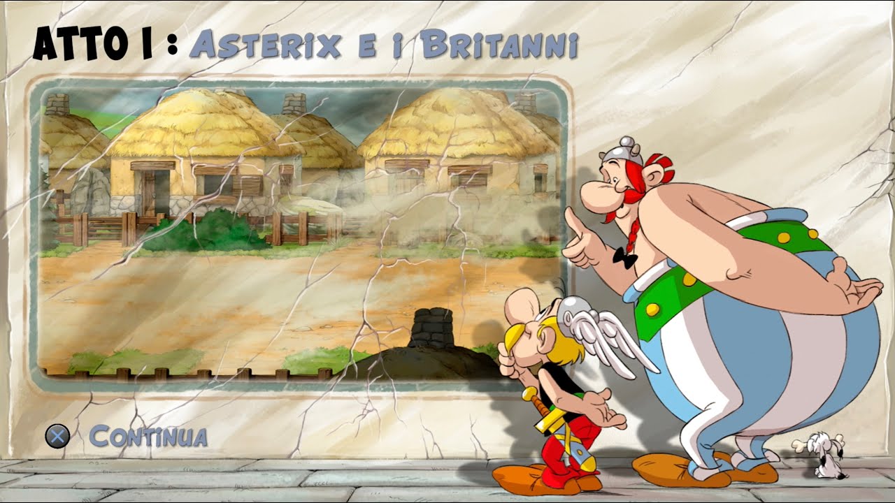 Asterix & Obelix Slap Them All - Atto I: Asterix e i Britanni