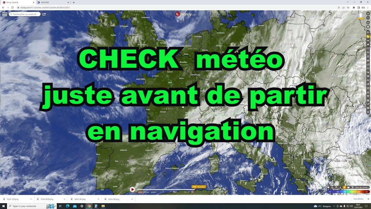 FS2020 / CHECK météo 1H avant le départ en navigation
