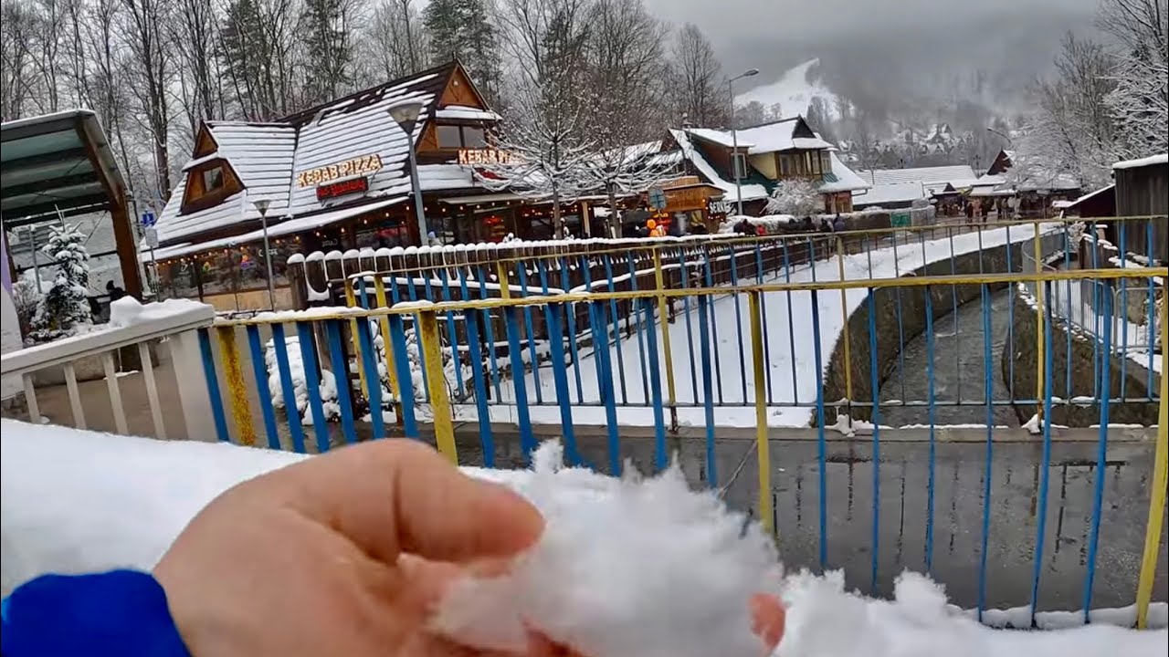 Zakopane atak zimy w Marcu 2025