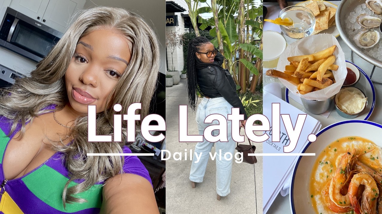 Mardi Gras Vlog 🎭 Cooking Chicken Feet for the First Time, Ethiopian Date Night & Bestie Brunch!
