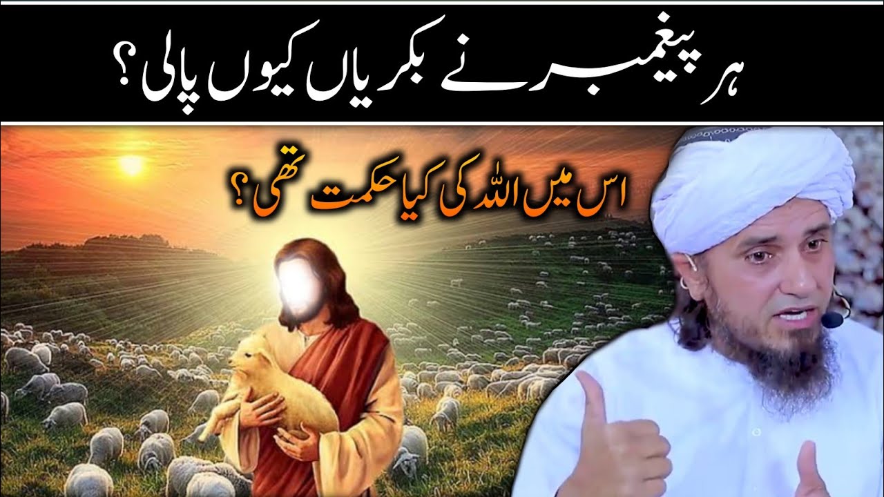 Why Every Prophet Keep Goats? | Mufti Tariq Masood | @IslamicSpeeches