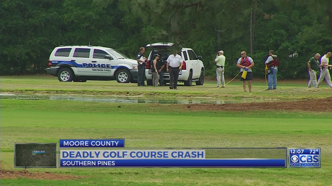 Body found with vehicle in pond on Southern Pines golf course