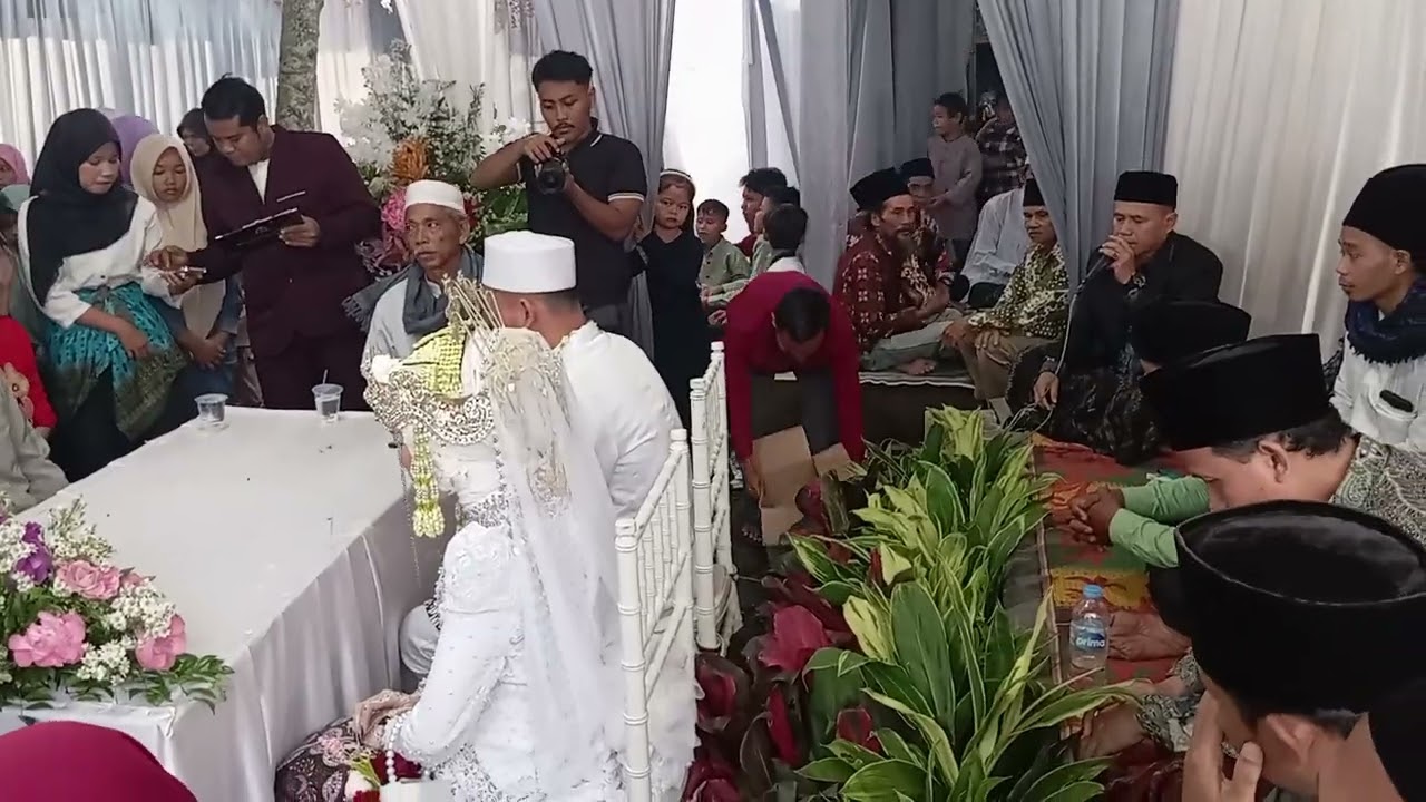QORI MERDU PADA ACARA AKAD NIKAH! QORI LOKAL RASA INTERNASIONAL