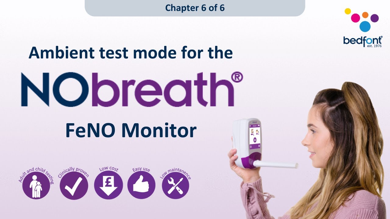 Ambient Test Mode For The NObreath FeNO Monitor: The Complete Guide of the NObreath (6/6)