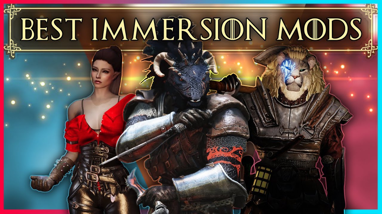 Моды для игры Immersive Skyrim в 2023 году, которые заставят вас переустановить Skyrim! | Моды дл...