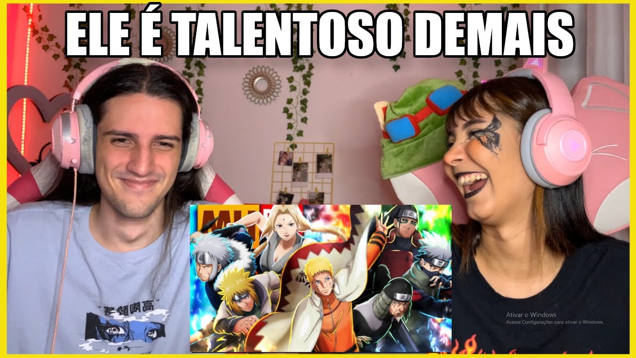 (MHRAP É O MELHOR!!!) REAGINDO A Tipo Hokage (Naruto) (Lyric Video) | Trap Nerd | MHRAP