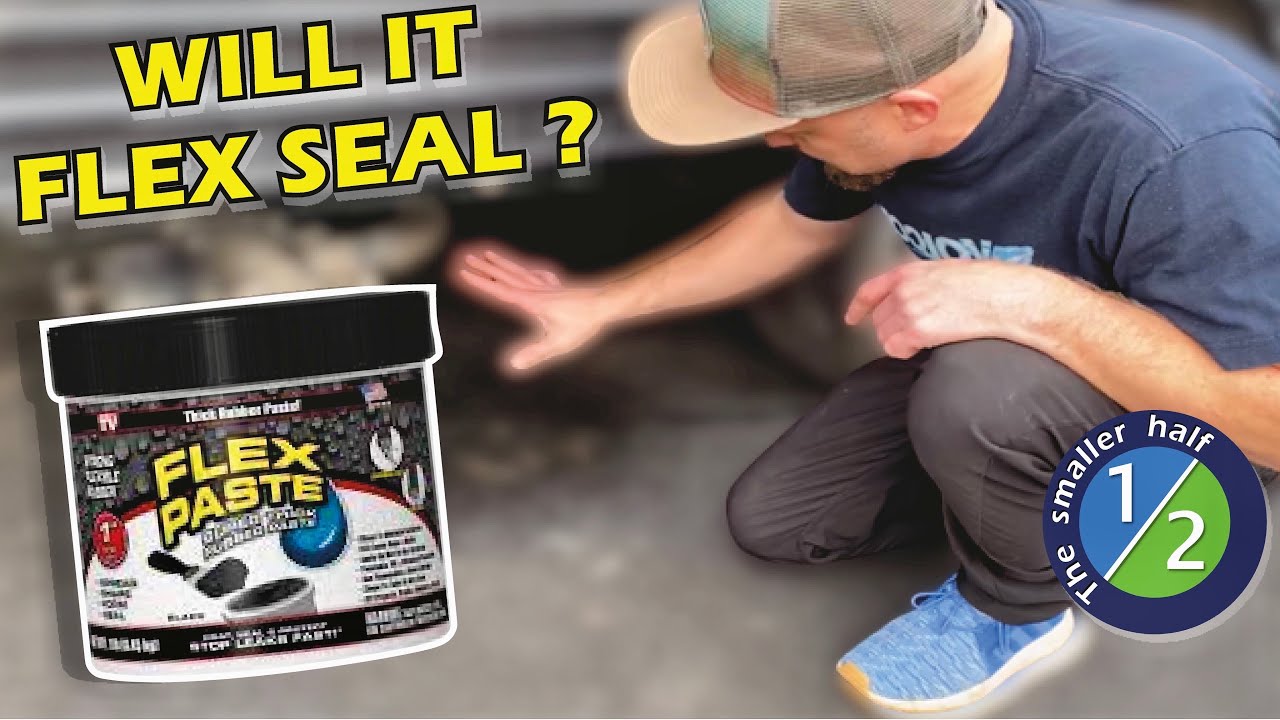 Will it Flex Seal ? RV Plumbing Fix Leaking Cracked Drainage Pipe on RV
