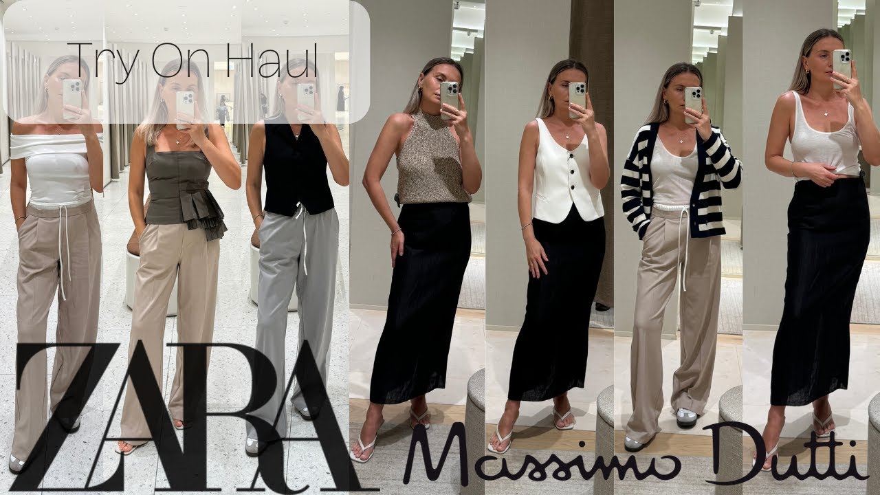Biggest ZARA + Massimo Dutti **|Try on HAUL| **