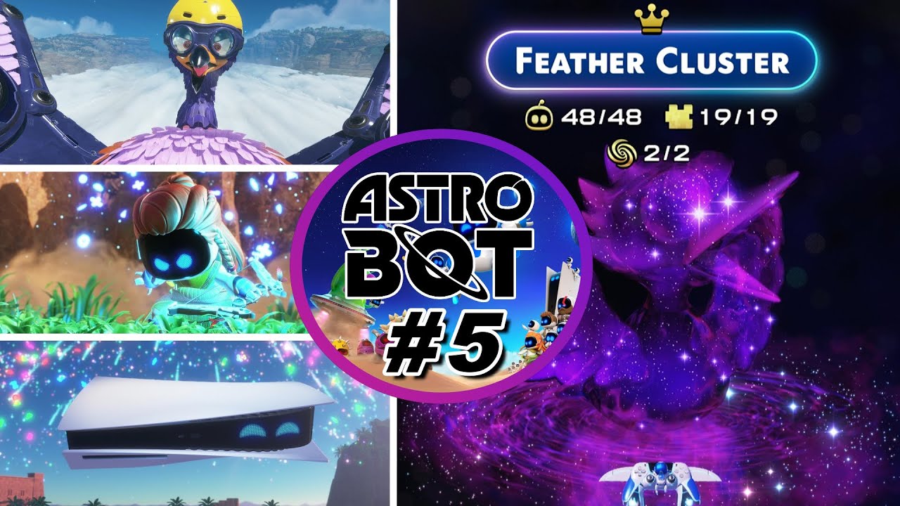 ASTRO BOT Gameplay Walkthrough #5 (Feather Cluster)
