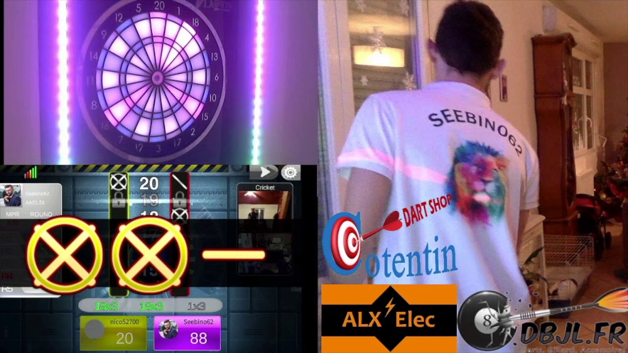 Nico52700 vs Seebino62 vdarts