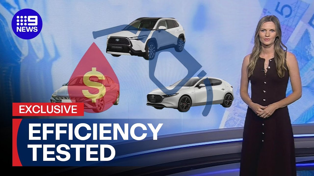 EXCLUSIVE: Australia's most fuel-efficient cars revealed | 9 News Australia