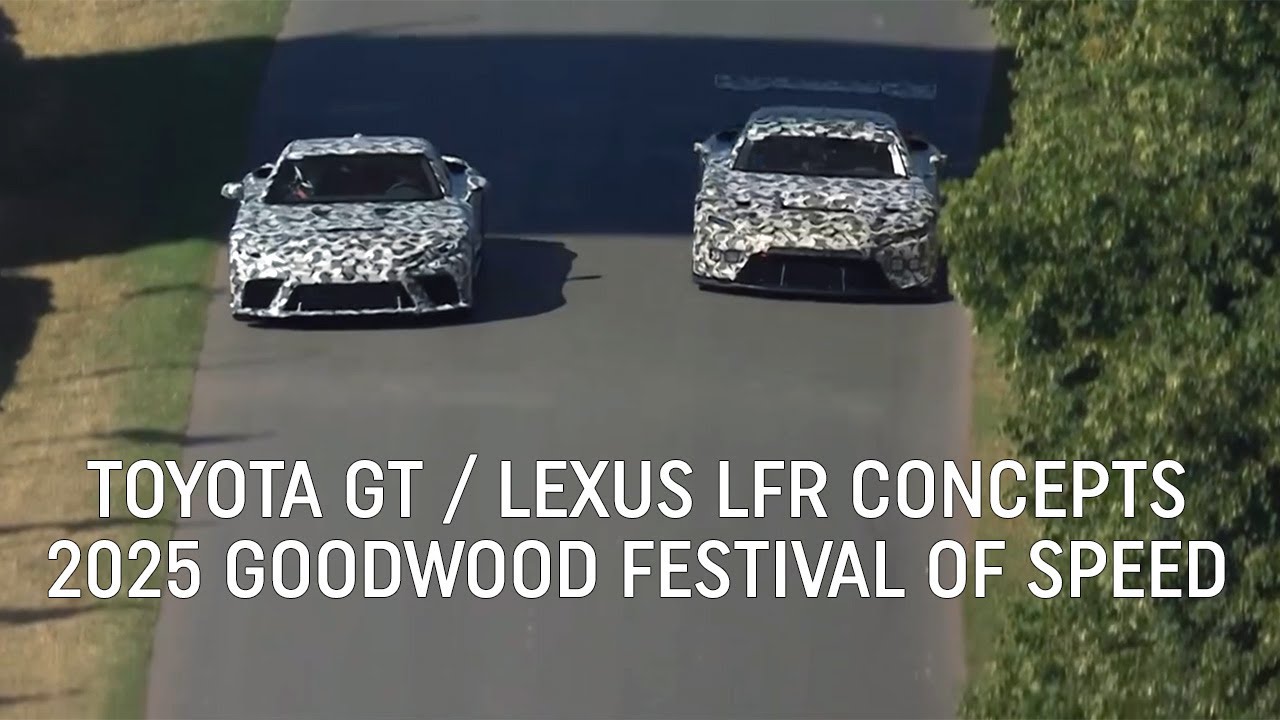 Toyota GT / Lexus LFR concept at 2025 Goodwood Festival of Speed