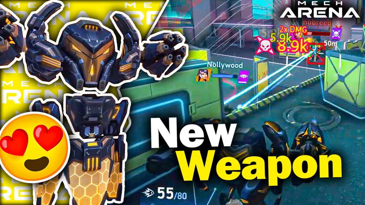 😱 Berserker 12 TESTED! Damage Insane Hai 💥 | Mech Arena PC Gameplay | Test Server