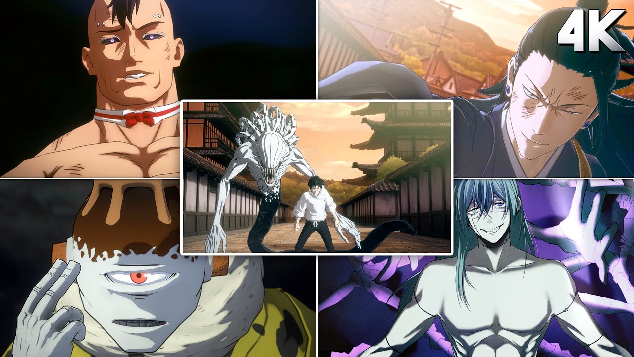 JUJUTSU KAISEN CURSED CLASH All Bosses & Ending (4K 60FPS) - No Commentary