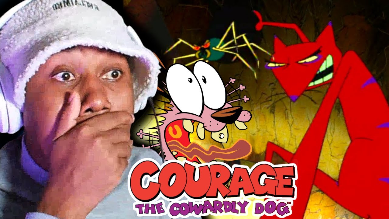 A Night at the Katz Motel 😱 - Courage the cowardly dog reaction