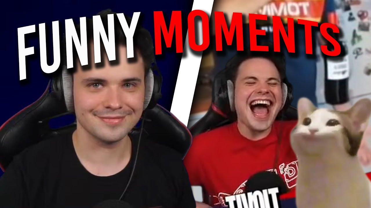 TIVOLT SIĘ ZESRAŁ ZE ŚMIECHU | FUNNY MOMENTS | You Laugh You Lose