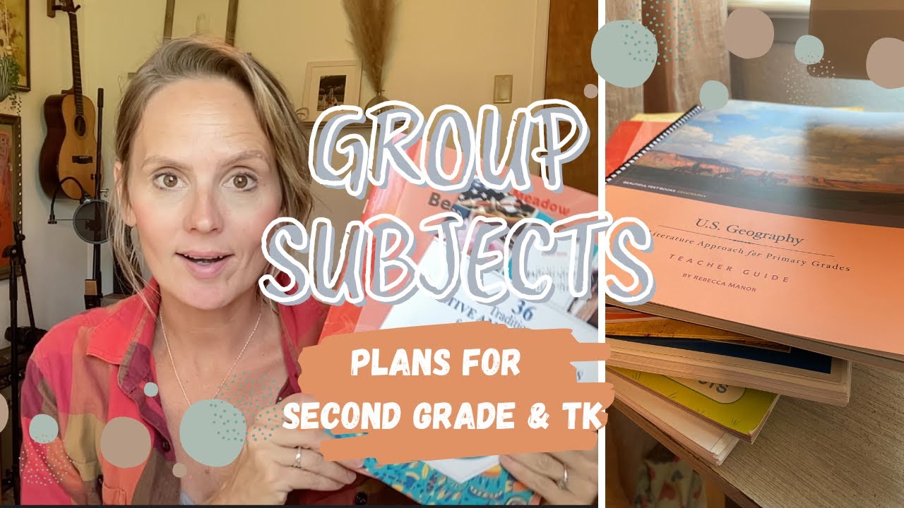 '24-'25 Plans for Second Grade and TK Group Subjects! #homeschoolers  #homeschoolscience