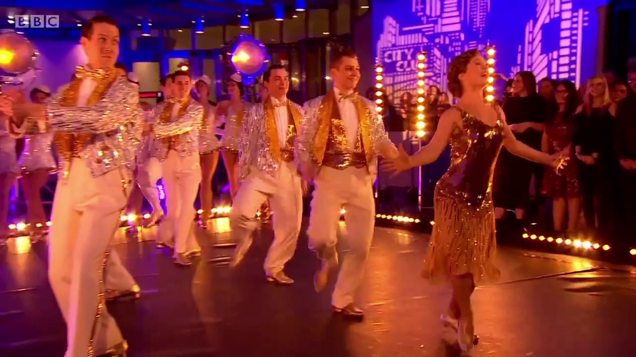 Tom Lister & the cast of 42nd Street perform 
