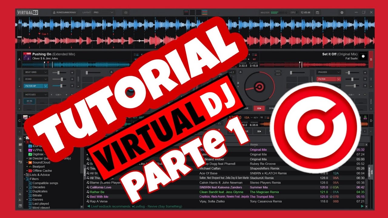 🔴 Tutorial VIRTUAL DJ 2020 PARTE 1