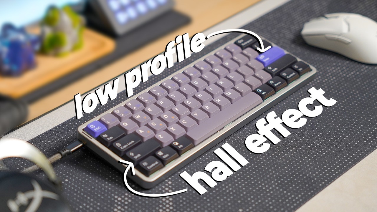 The Best Low Profile Keyboard - Air60HE