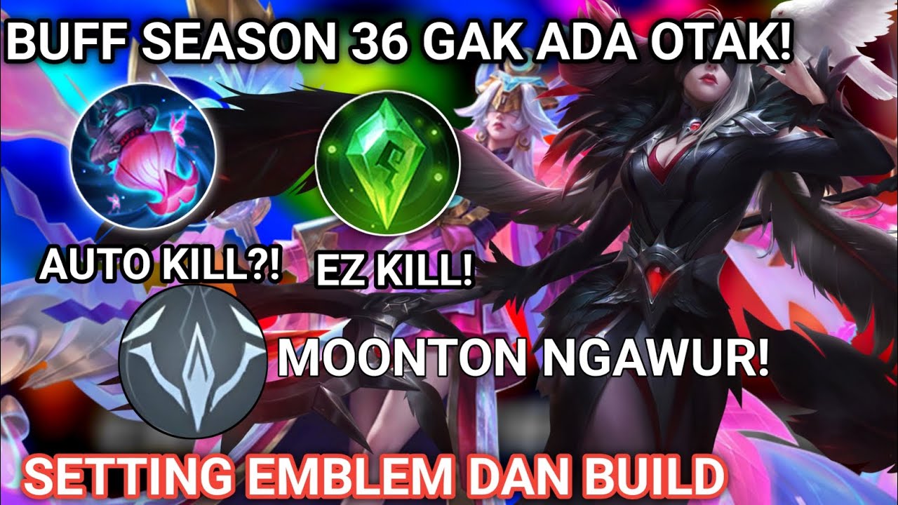 PHARSA BUFF SEASON 36 | SETTING EMBLEM DAN BUILD PHARSA TERSAKIT 2025 | EMBLEM PHARSA