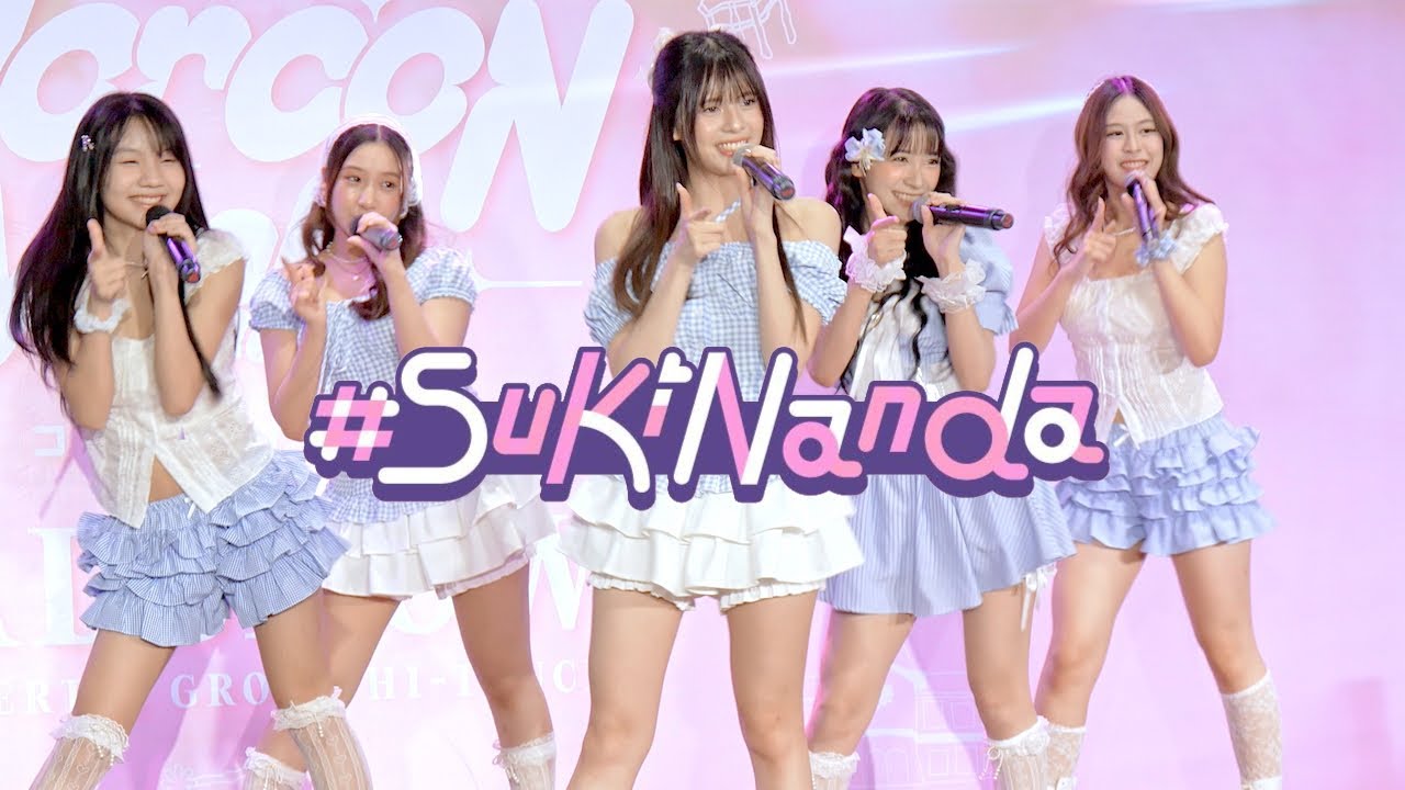 Pancake BNK48 「#Sukinanda」 Colorcon Wink Roadshow @Central Chonburi 【4K Fancam】