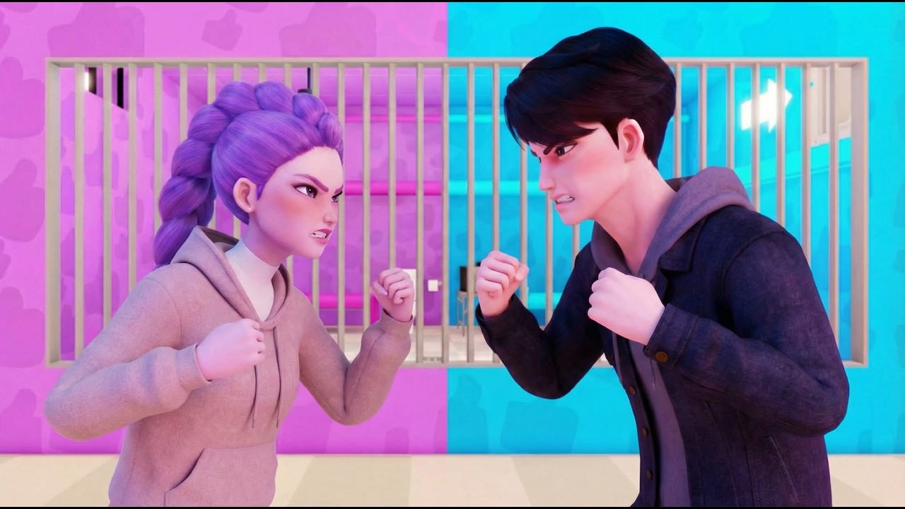 IMPOSSIBLE PRISON OBBY! ⛓️ RUMI & JINU ARE CHEATING!