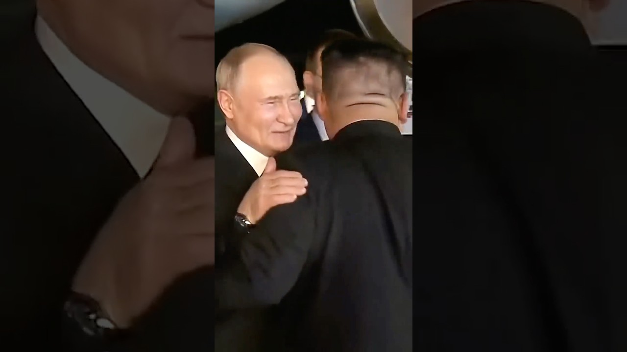North Korea's Kim Hugs Russia's Putin in Pyongyang