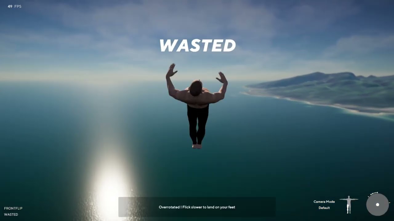 Tricking 0 Cliff diving