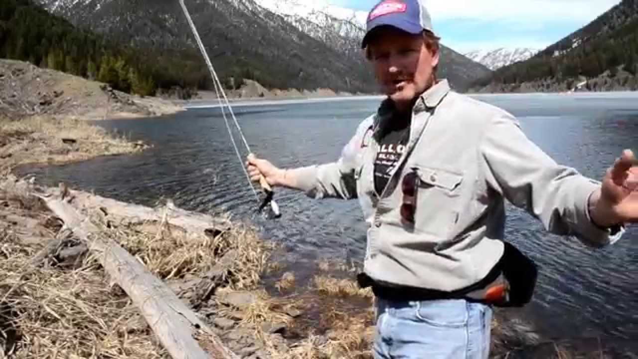 Fishing Lakes at Ice Out with Kelly Galloup