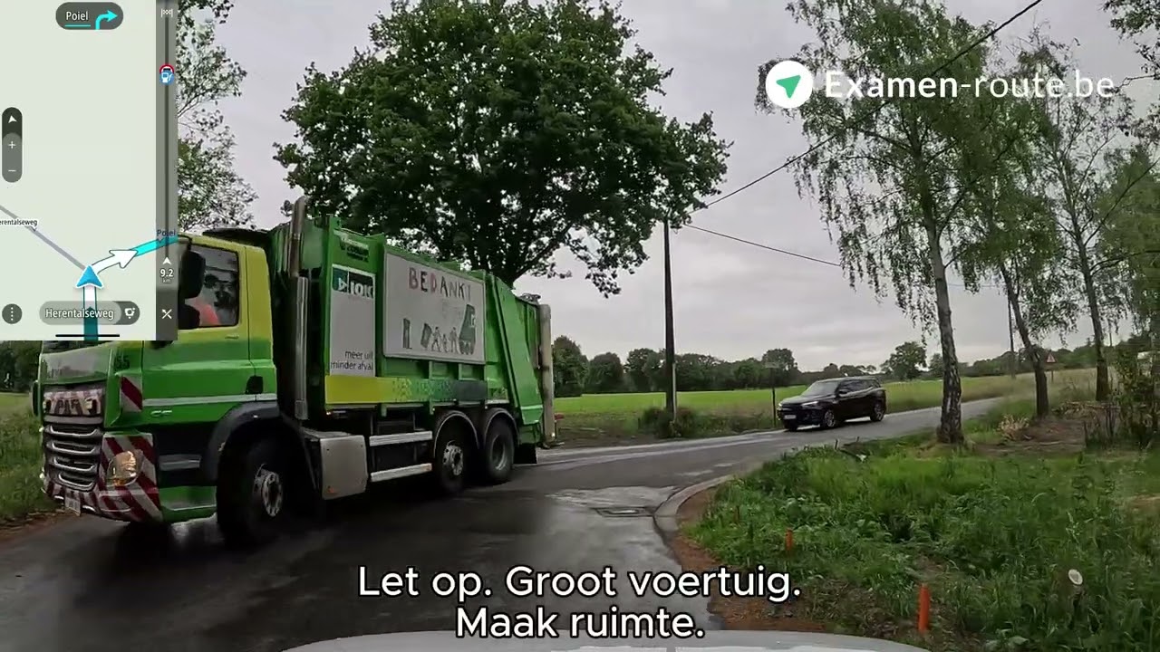 Examenroute Geel Centrum - Examencentrum Geel