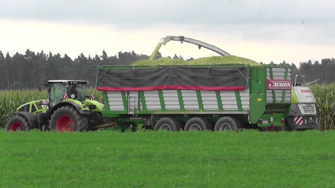 Maishäckseln 2014 XXL mit Claas Jaguar 960 u. 980 Teil 2.