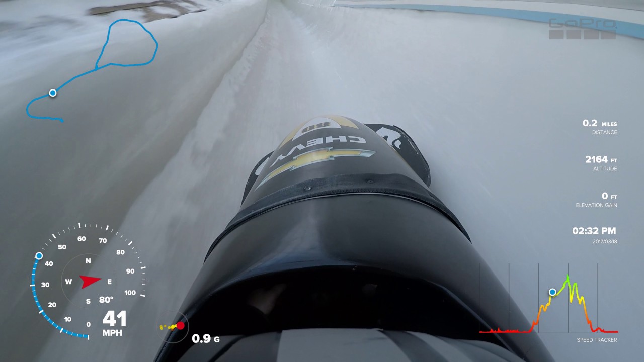 Bobsled Experience | Whiteface Mountain with SPEEDOMETER! GoPro Hero5