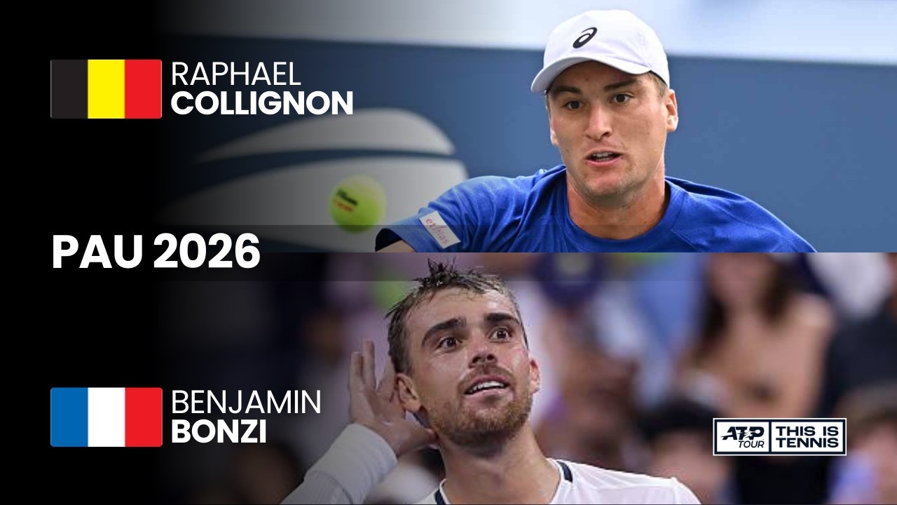 Raphael Collignon vs Benjamin Bonzi | Final Highlights | ATP Challenger Pau 2026