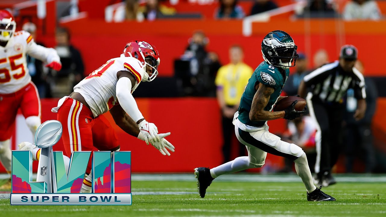 DeVonta Smith picks up the first First Down of the Super Bowl!  | Super Bowl LVII
