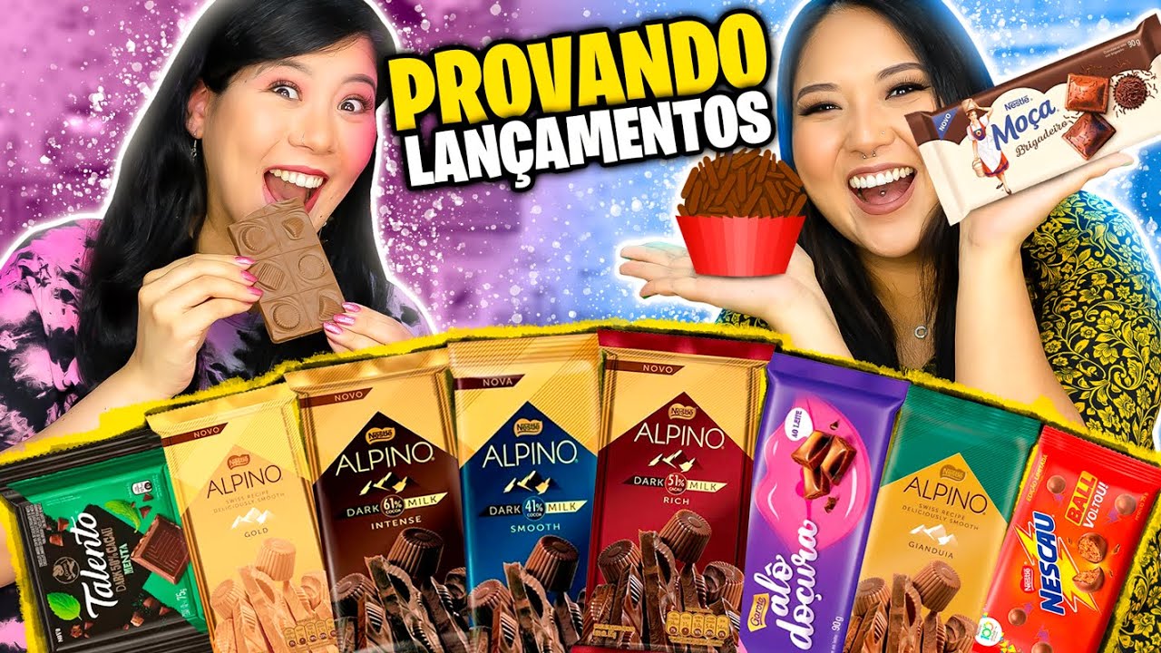 PROVANDO LANÇAMENTOS DO SUPERMERCADO | Blog das irmãs