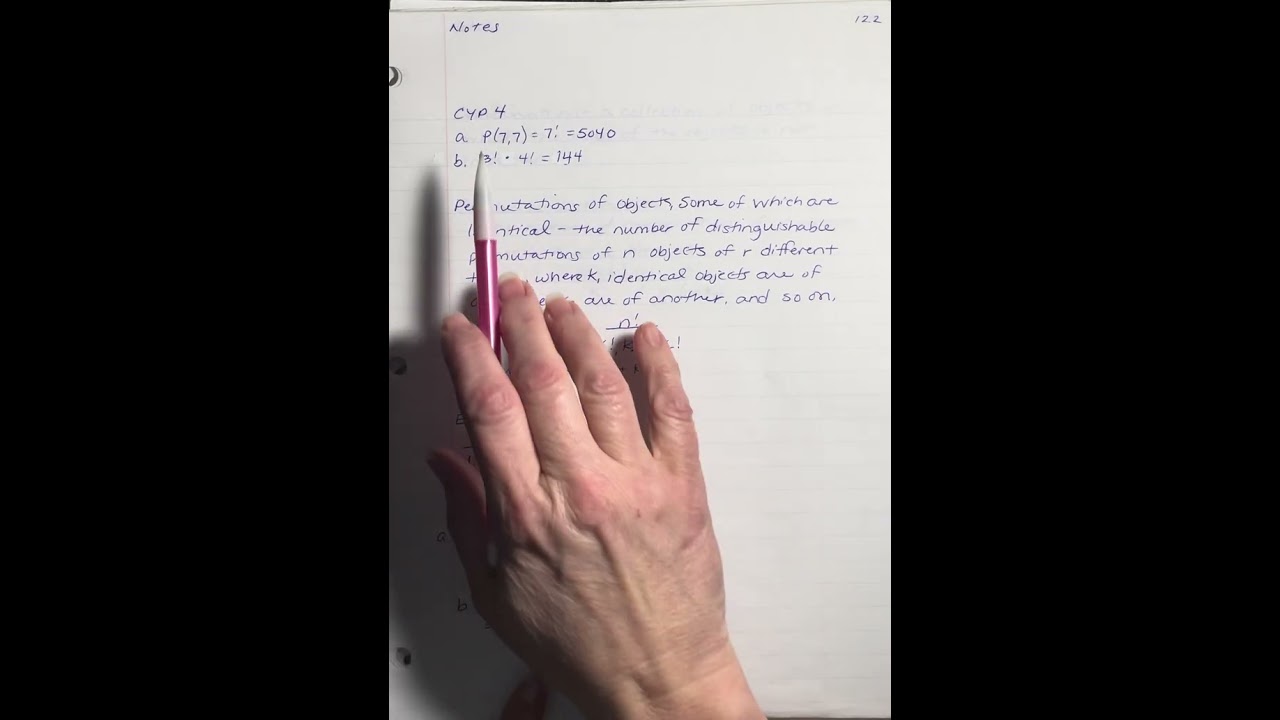 12.2 Permutations and Combinations 