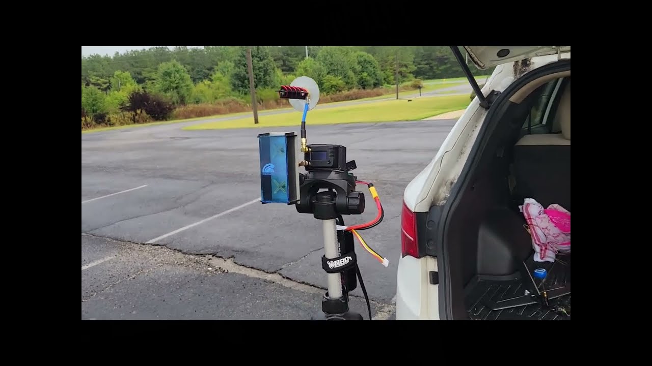 My Mini 5.8ghz Ground Station in Action