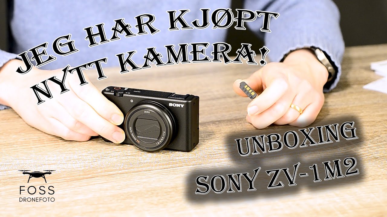 Unboxing SONY ZV-1M2