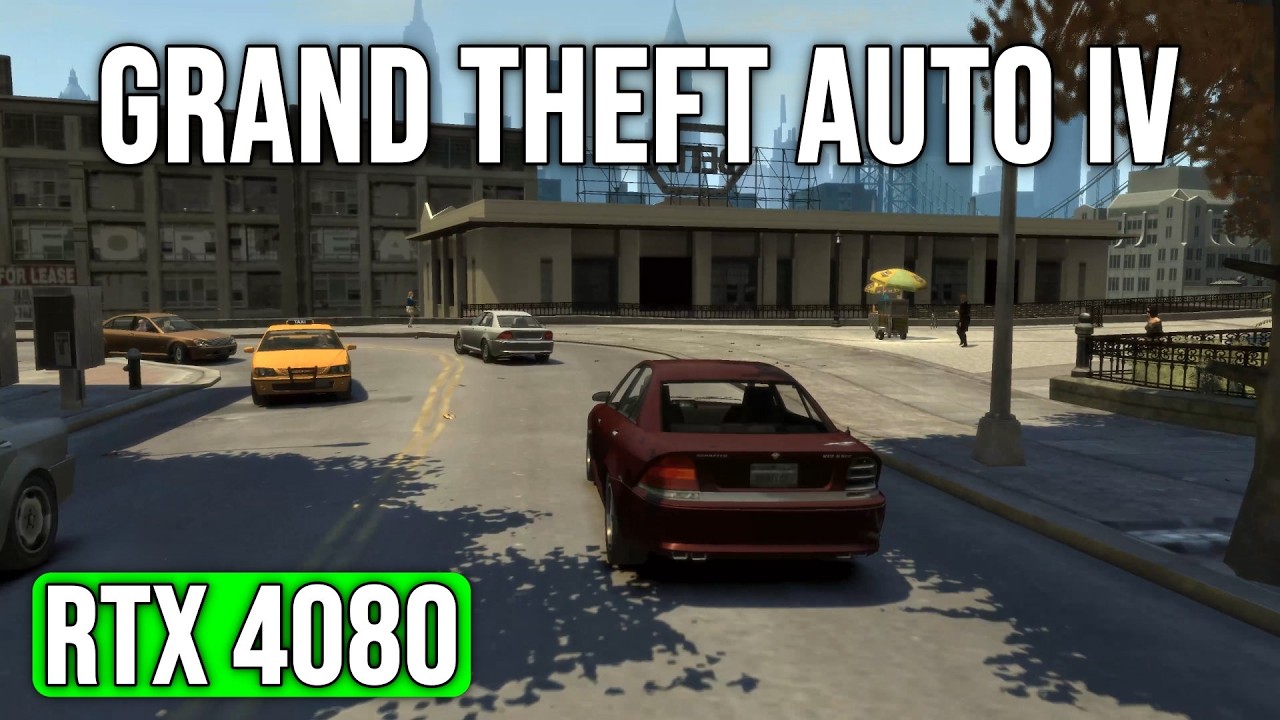 Grand Theft Auto IV on RTX 4080 Benchmark - FHD, 2K, 4K
