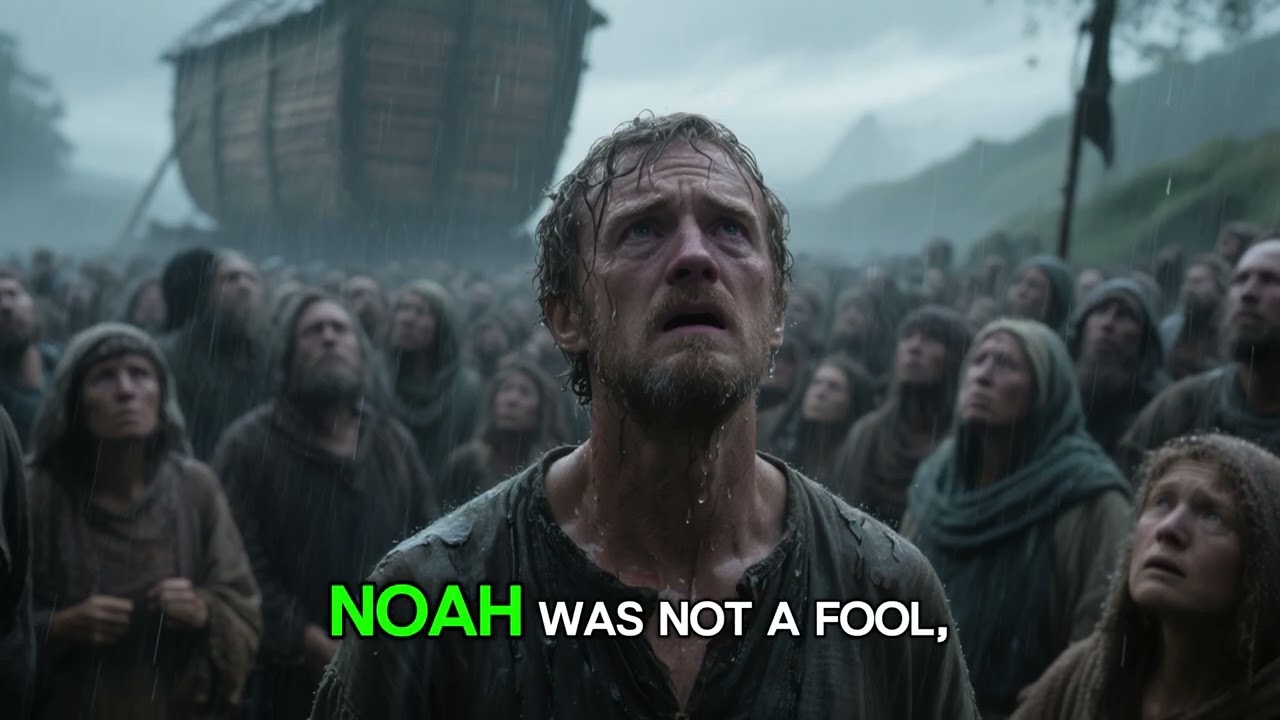 Noah. A righteous man chosen by GOD.