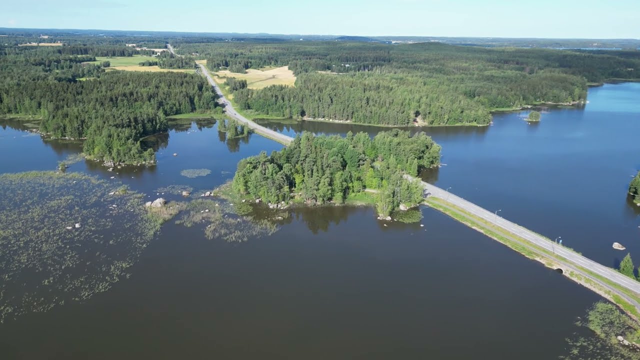Kangasala ilmasta käsin kesällä 2022 (4K)