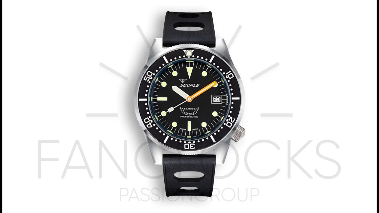 FanClocks Collection: SQUALE PROFESSIONAL 50 ATM 1521