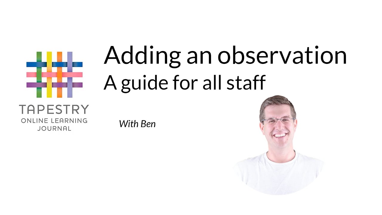 Adding an Observation