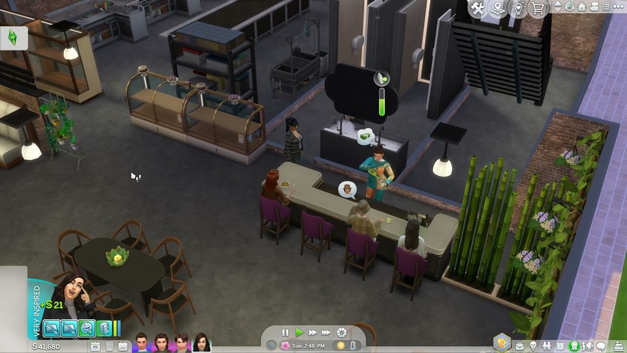 Can I run a restaurant with businesses and hobbies? (sims 4)