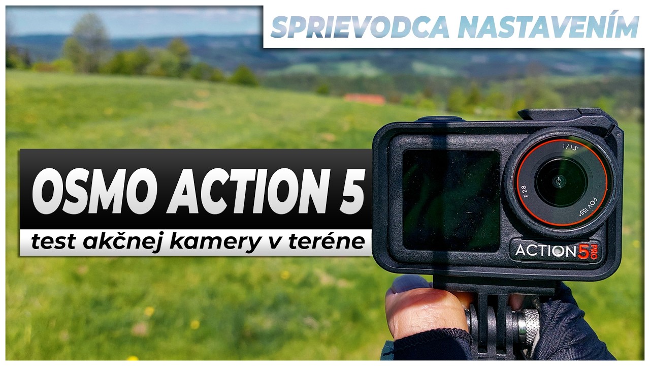 OSMO ACTION 5: Ako nastaviť kameru pre MTB?