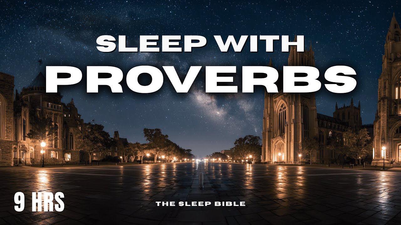 NIV Bible: The DEEPEST Healing Sleep All Night - PROVERBS for DEEP SLEEP, Stress Relief